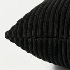 4pc Ribbed Corduroy Cushion Cover