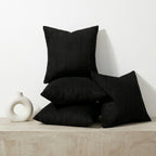 4pc Ribbed Corduroy Cushion Cover