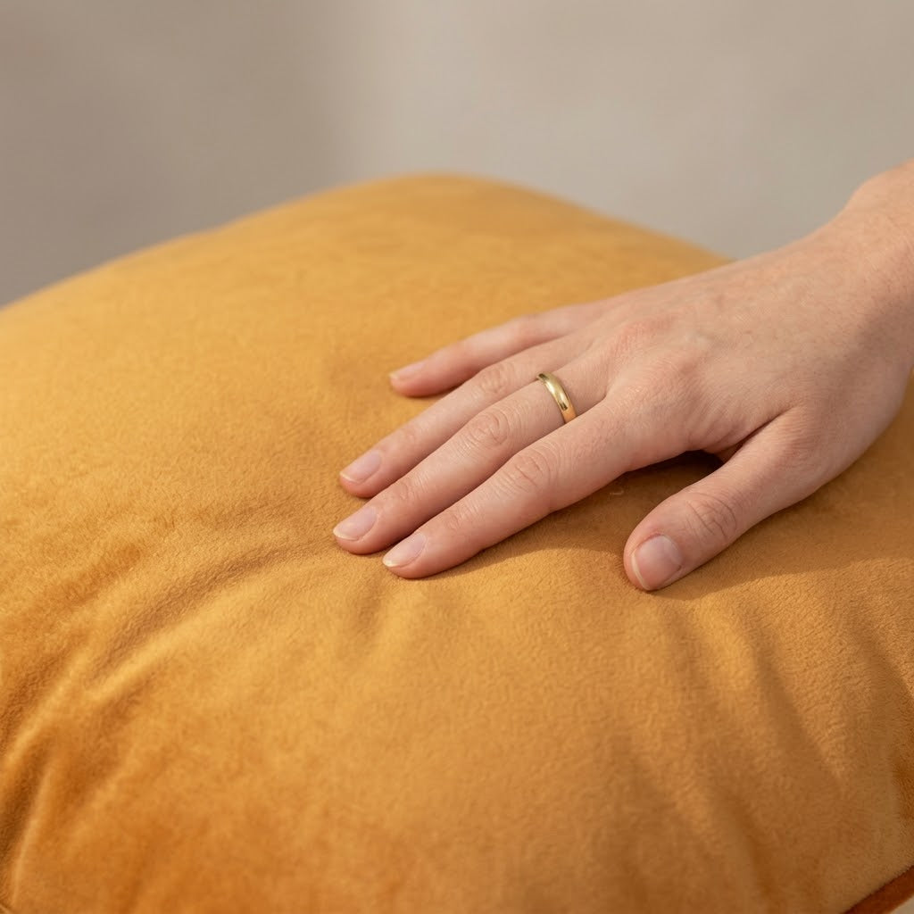 4pc Duotone Velvet Cushion Cover