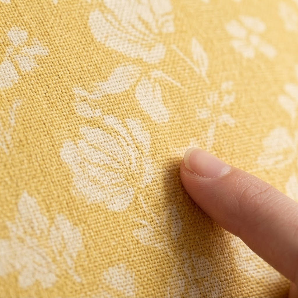 2pc Vintage Floral Linen Cushion Cover