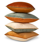 4pc Duotone Velvet Cushion Cover