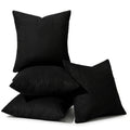 4pc Ribbed Corduroy Cushion Cover