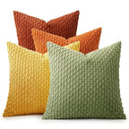 4pc Popcorn Textured Cushion Cover