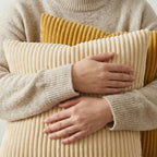 4pc Ribbed Corduroy Cushion Cover
